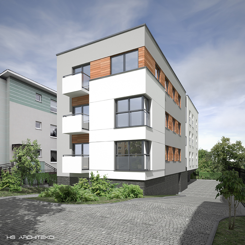 BUDYNEK WIELORODZINNY <br />GDYNIA <br />UL. WIEJSKA-0