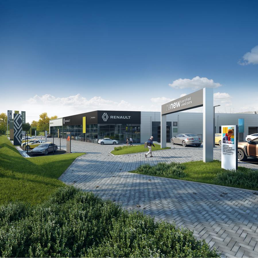 SALON SAMOCHODOWY<br />LUBAŃ<br />UL. PAPIEŻA JANA PAWŁA II-1